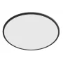 Plafonier Philips Superslim 15W LED, 4000K, IP54, 250×250 mm, preto/branco