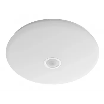 Plafonier Philips Functional Mauve 16 W LED, redondo 320×72 mm, branco, LEDs não substituíveis