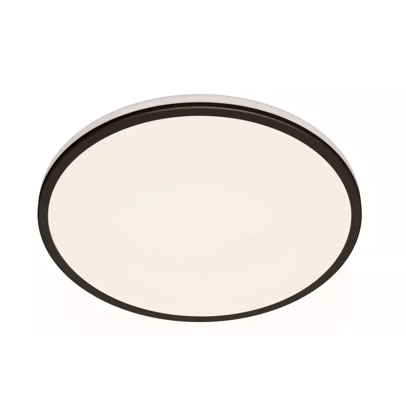 Plafonier Philips Functional Ozziet 18 W LED, redondo, preto, lâmpadas fixas integradas, 220–240 V