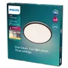 Plafonier Philips Functional Ozziet 22 W, LED, lâmpadas não substituíveis, 2700 K, 2300 lm, IP20, preto