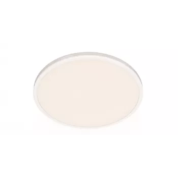 Plafonier Philips Functional Ozziet 36 W LED, redondo 500 mm, branco, lâmpada fixa integrada