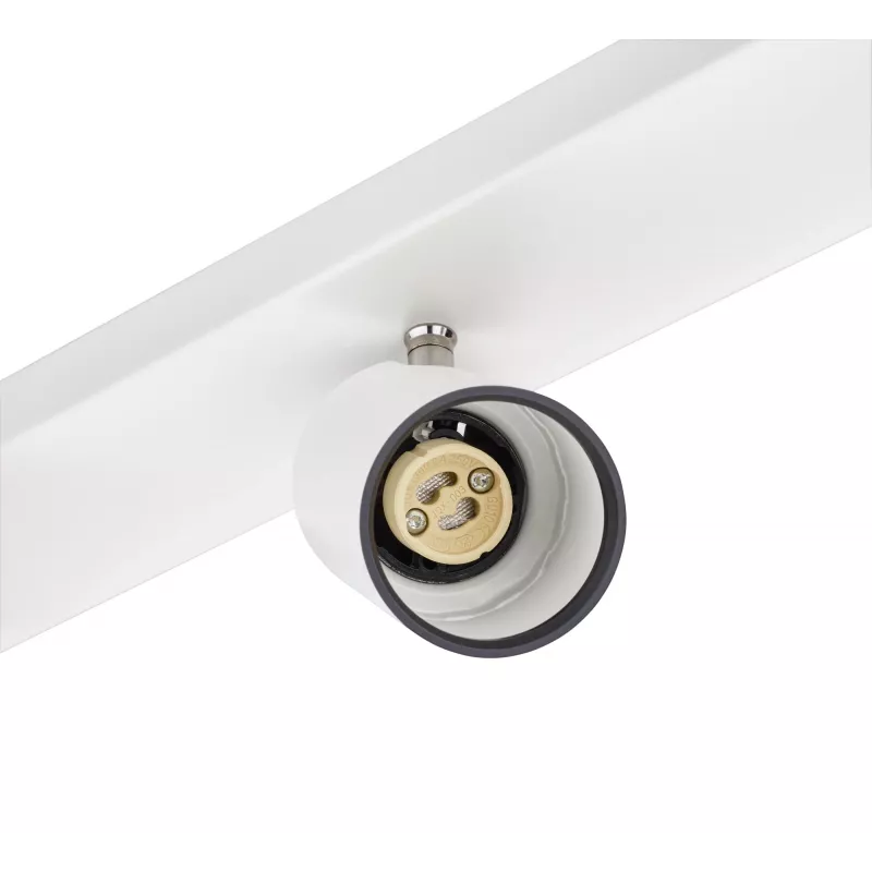 Philips Kosipo projetor de teto/parede 3x, projetor de superfície, GU10, 3 lâmpadas, LED, 220-240 V, branco