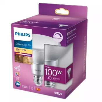 Philips Reflector 100W PAR38 E27, 13 W, 100 W, E27, 1000 lm, 25000 h, branco quente