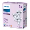 Philips Spot 50W PAR16 GU10 x3, 4,6 W, 50 W, GU10, 390 lm, 15000 h, branco frio