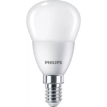Philips Vela 40W P45 E14 x6, 4,9 W, 40 W, E14, 470 lm, 15000 h, branco quente