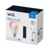 WiZ Bulb 8W (equiv. 60W) A60 E27 x1 + comando, lâmpada inteligente, Wi-Fi/Bluetooth, branco, Wi-Fi 4 (802.11n), 802.11b, 802.11g, LED, E27