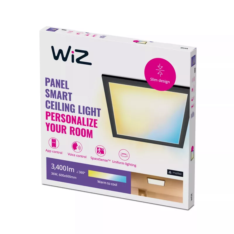 WiZ A iluminação inteligente Wi-Fi/Bluetooth 36 W