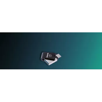 Philips FM64DC152B/00 Pen Drive 64 GB USB Type-C 3.2 Gen 1 (3.1 Gen 1) preto