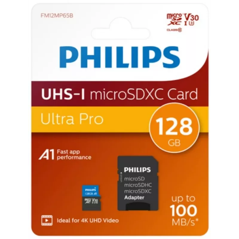 Philips FM12MP65B 128 GB MicroSDXC UHS-I Classe 10