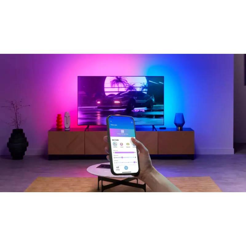 WiZ HDMI Sync Box kit de iniciação para TVs de 75-85 polegadas