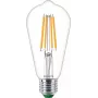 Philips Filament lâmpada transparente 60 W ST64 E27, 4 W, 60 W, E27, 840 lm, 50000 h, branco quente