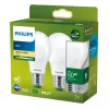 Philips Filament Bulb Frosted 60W A60 E27 4W branco quente 840lm