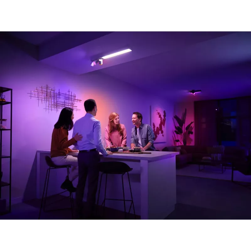 Plafonier Philips Hue White and Colour Ambience Centris 3-Spot