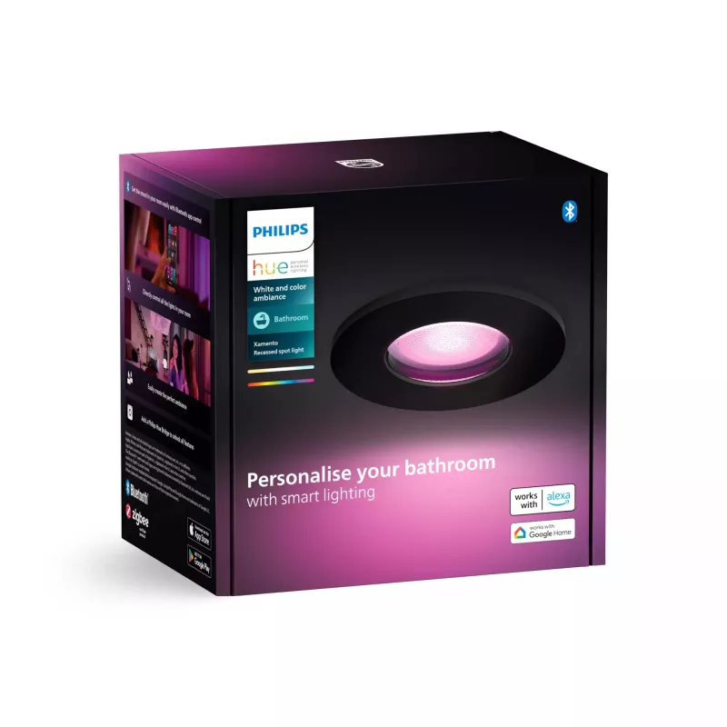 Foco encastrável Philips Hue White and colour ambience Xamento