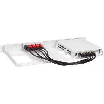 Kit de montagem Rackmount.IT RM-FB-T4 1U branco 48,3 cm