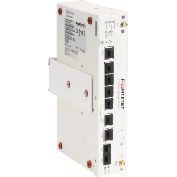 Suporte de rack para FortiGate Rugged 60F RM-FR-W1 da rackmount it – montagem em calha DIN
