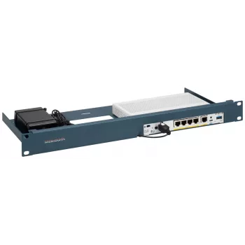 Suporte de montagem Rackmount.IT RM-CI-T21 1U azul 483mm 216mm 44mm