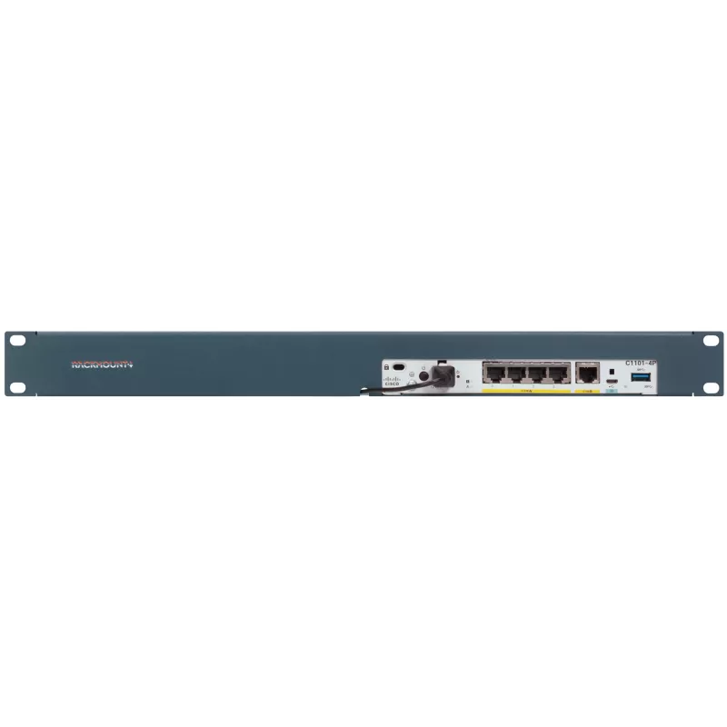 Suporte de montagem Rackmount.IT RM-CI-T21 1U azul 483mm 216mm 44mm