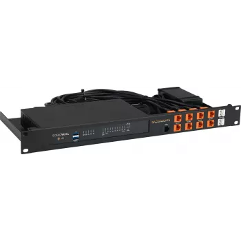 Rackmount IT kit de rackmount para SonicWall TZ570W RM-SW-T12 1U – montagem em rack 1U compatível