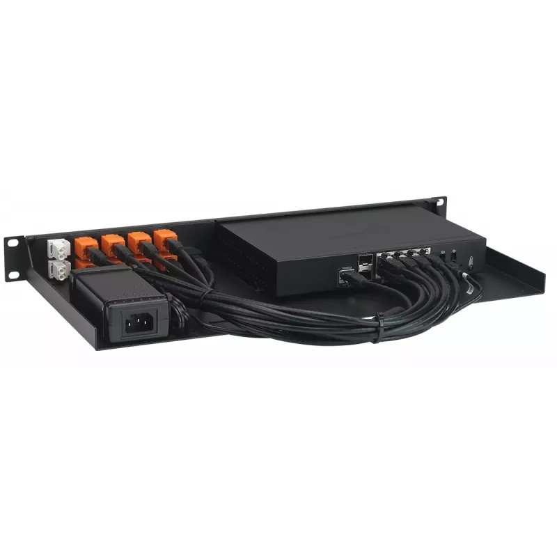 Rackmount IT kit de rackmount para SonicWall TZ570W RM-SW-T12 1U – montagem em rack 1U compatível