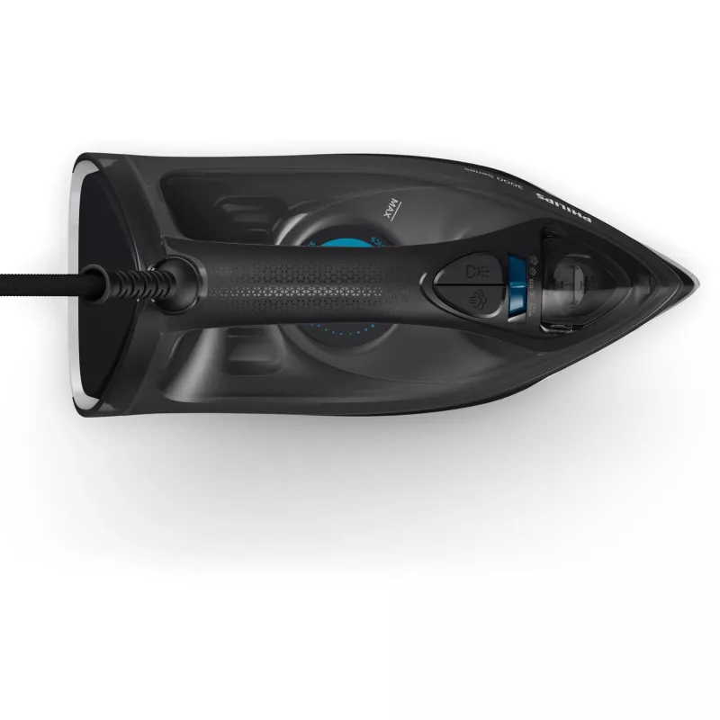 Philips 3000 series DST3041/80 Ferro de engomar a vapor base cerâmica 2600 W preto