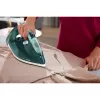 Philips 7000er Serie DST7031/70 Ferro de engomar ferro de engomar a vapor base SteamGlide Plus 2800 W verde, cor menta