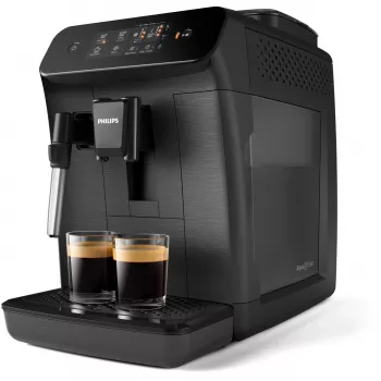Máquina de café expresso Philips 800 Serie EP0820/00 — automática, depósito 1,8 L, moinho cerâmico integrado 275 g, 15 bar, preto
