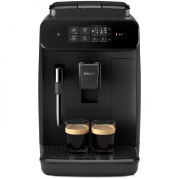 Máquina de café expresso Philips 800 Serie EP0820/00 — automática, depósito 1,8 L, moinho cerâmico integrado 275 g, 15 bar, preto