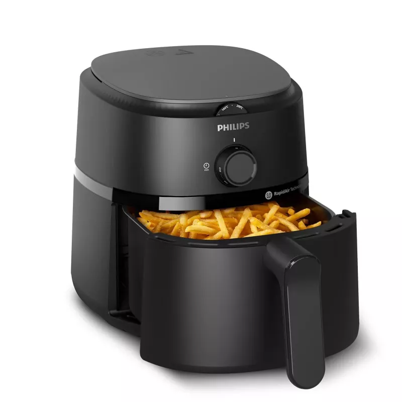 Fritadeira de ar quente Philips 1000 Serie NA110/00 3,2 l 1300 W preto