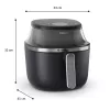 Fritadeira de ar quente Philips 3000 Series Ovi XL NA341/00 – fritadeira de ar quente de bancada RapidAir Plus