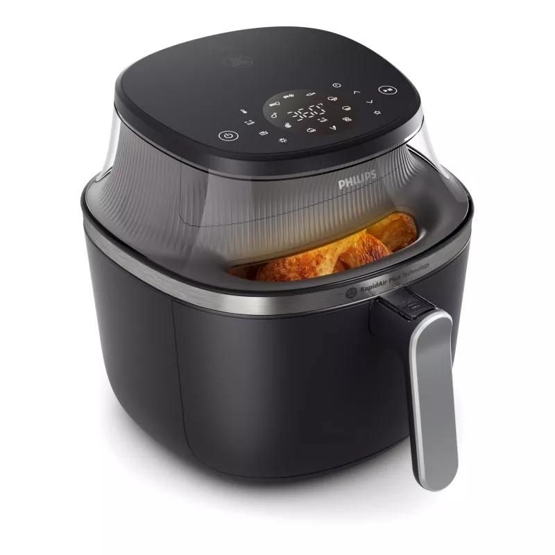 Fritadeira de ar quente Philips 3000 Series Ovi XL NA341/00 – fritadeira de ar quente de bancada RapidAir Plus
