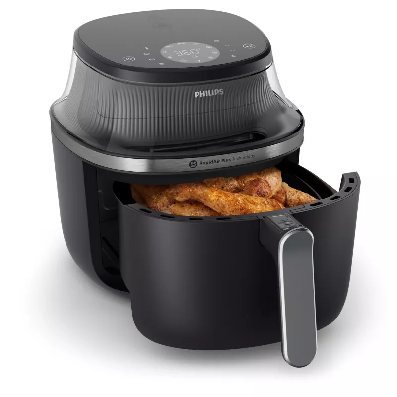 Fritadeira de ar quente Philips 3000 Series Ovi XL NA341/00 – fritadeira de ar quente de bancada RapidAir Plus