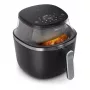 Philips 3000 series NA331/00 Fritadeira individual 6,2 L aparelho de bancada 1700 W fritadeira de ar quente preto, prateado