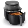 Philips 3000 series NA331/00 Fritadeira individual 6,2 L aparelho de bancada 1700 W fritadeira de ar quente preto, prateado