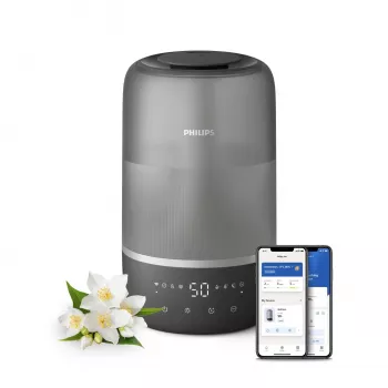 Humidificador ultrassónico Philips HU1510/03 3L preto 19,6W