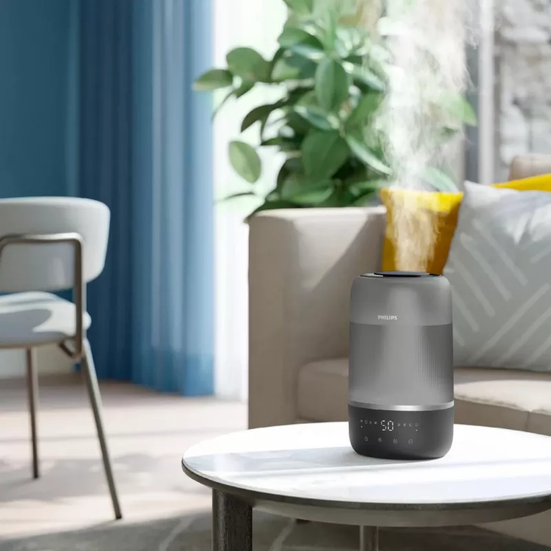 Humidificador ultrassónico Philips HU1510/03 3L preto 19,6W