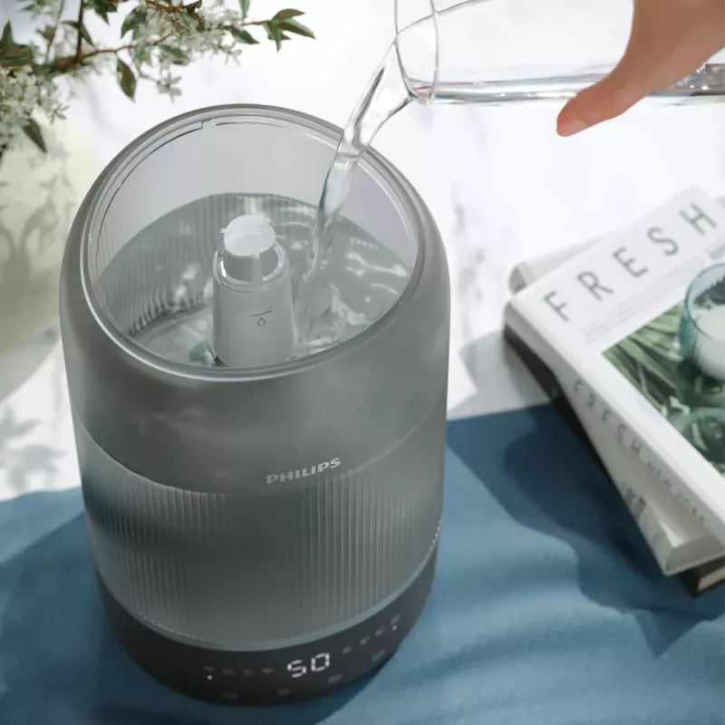 Humidificador ultrassónico Philips HU1510/03 3L preto 19,6W