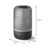 Humidificador ultrassónico Philips HU1510/03 3L preto 19,6W