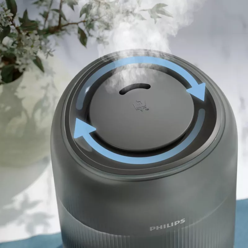 Humidificador ultrassónico Philips HU1510/03 3L preto 19,6W