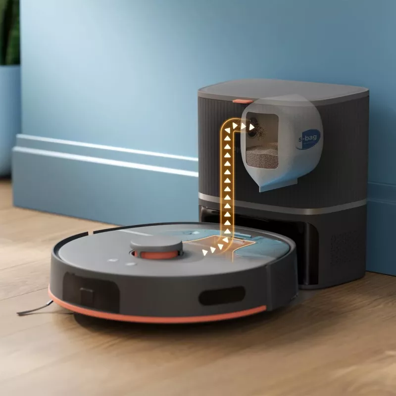 Philips XU5100/10 Robô aspirador, saco de pó 0,26 L, Li-Ion 4800 mAh, 200 min. de autonomia, 98 mm de altura