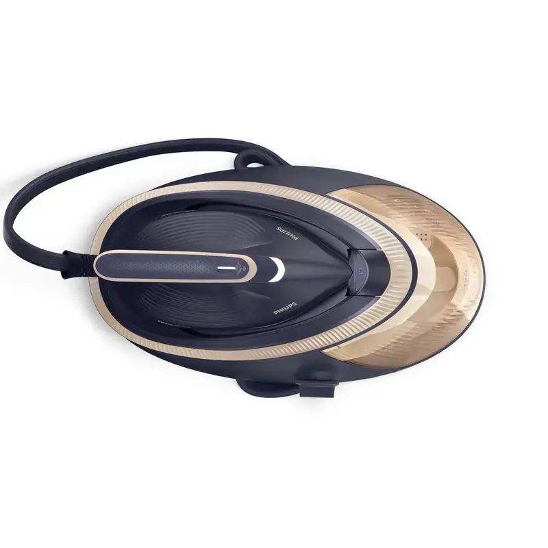 Ferro de engomar a vapor Philips PerfectCare 7000 Series PSG7300/20 — 3120 W, depósito de 1,5 litros, golpe de vapor 650 g/min, base SteamGlide Elite
