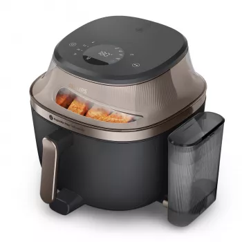 Philips 5000 series NA547/07 Fritadeira individual 7,2 L aparelho de bancada 2000 W fritadeira de ar quente preto, dourado
