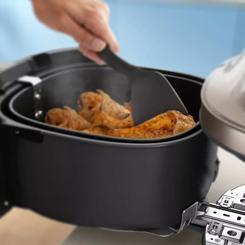 Philips 5000 series NA547/07 Fritadeira individual 7,2 L aparelho de bancada 2000 W fritadeira de ar quente preto, dourado