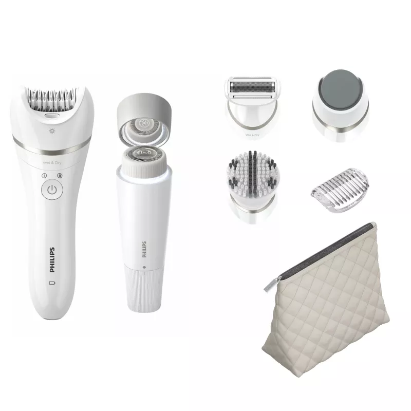Philips Beauty Set Series 9000 BRE770/92 Corpo inteiro 32 pinças
