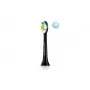 Cabeças de escova de dentes de substituição Philips HX6066/88 Optimal White, pack de 6, preto, intervalo de substituição de 3 meses