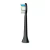 Cabeças de escova de dentes de substituição Philips HX6066/88 Optimal White, pack de 6, preto, intervalo de substituição de 3 meses