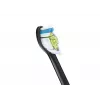 Cabeças de escova de dentes de substituição Philips HX6066/88 Optimal White, pack de 6, preto, intervalo de substituição de 3 meses