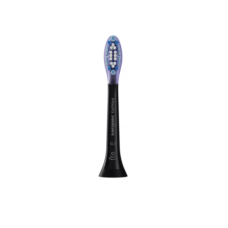 Cabeças de escova de dentes Philips Premium Gum Care HX9055/88 – pack de 5 unid. preto, substituição a cada 3 meses