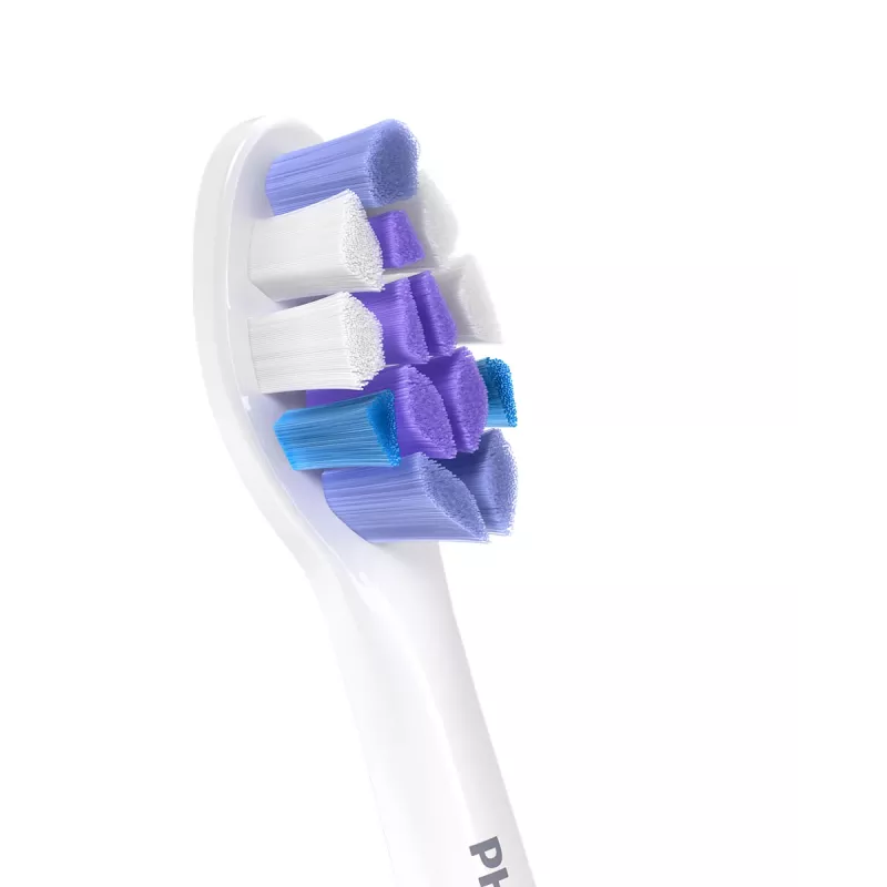 Cabeças de escova de substituição Philips Sensitive HX6058/87 8 unid. branco substituição a cada 3 meses