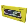 Teclado gaming HATOR Icefall USB QWERTY US English preto RGB LED